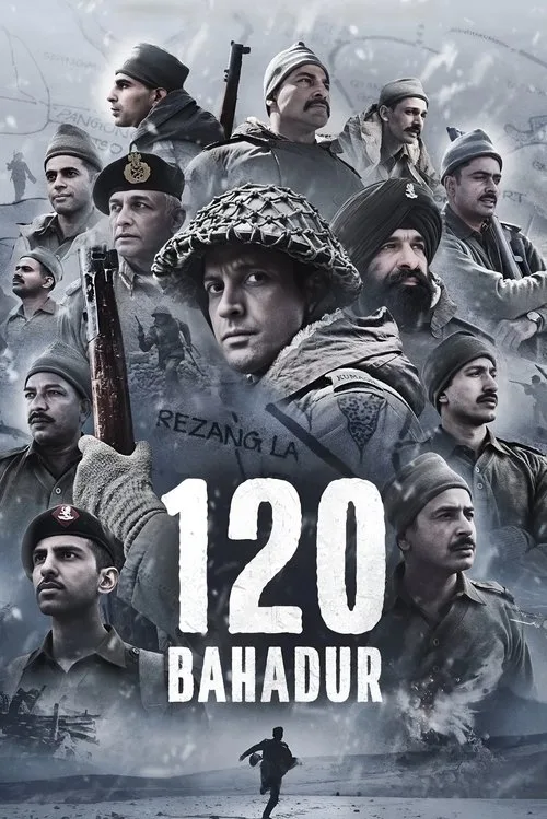 120 Bahadur (2025) poster