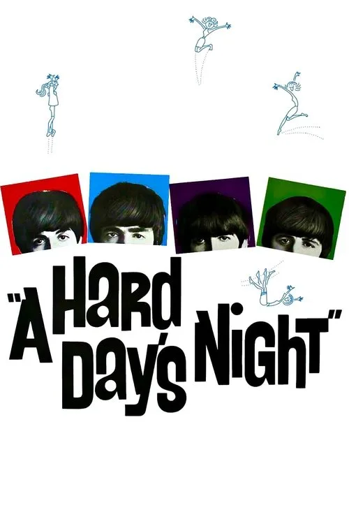 A Hard Day's Night (1964) poster