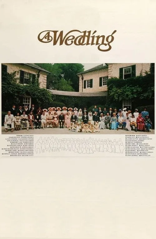 A Wedding (1978) poster