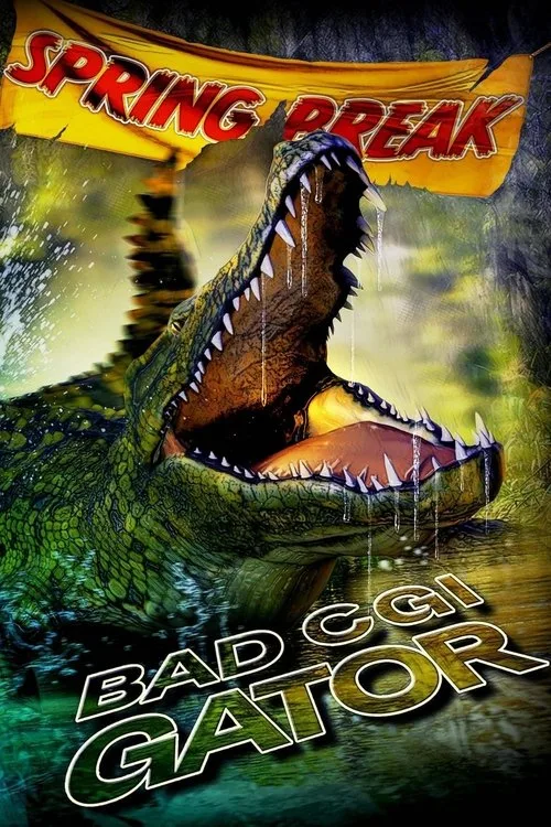 Watch Bad CGI Gator (2023) online free - poster