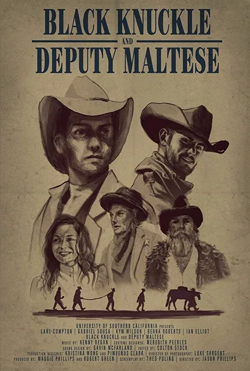 Watch Black Knuckle and Deputy Maltese (2019) online free - poster