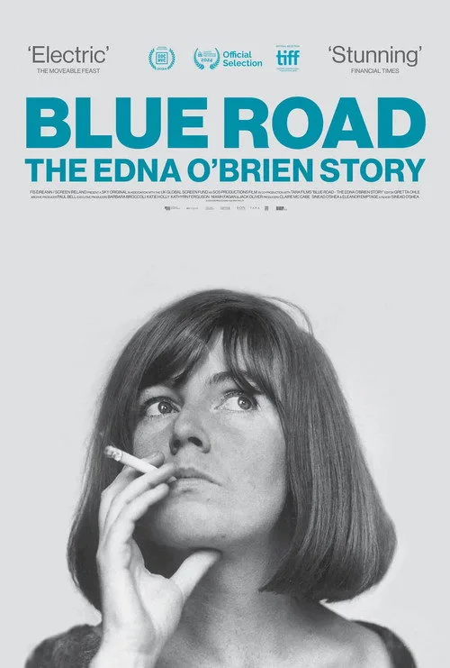 Watch Blue Road: The Edna O'Brien Story (2025) online free - poster