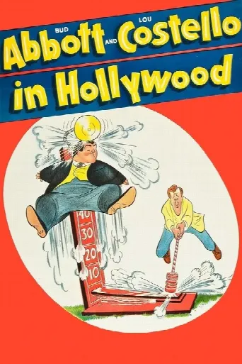 Bud Abbott and Lou Costello in Hollywood (1945) poster