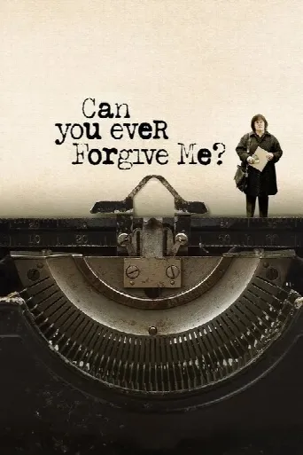 Can You Ever Forgive Me? (2018) poster