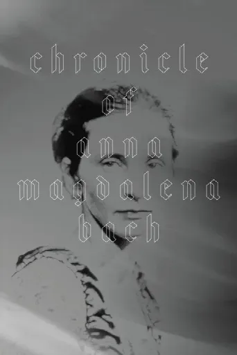 Chronicle of Anna Magdalena Bach (1968) poster