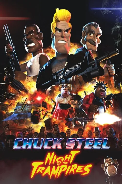Chuck Steel: Night of the Trampires (2018) poster