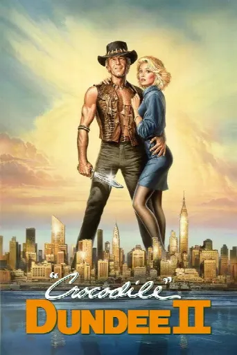 Crocodile Dundee II (1988) poster