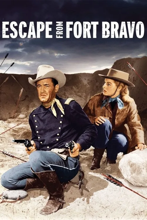 Escape from Fort Bravo (1953) poster
