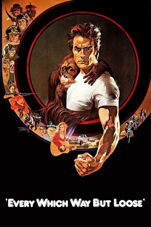 Every Which Way But Loose (1978) poster