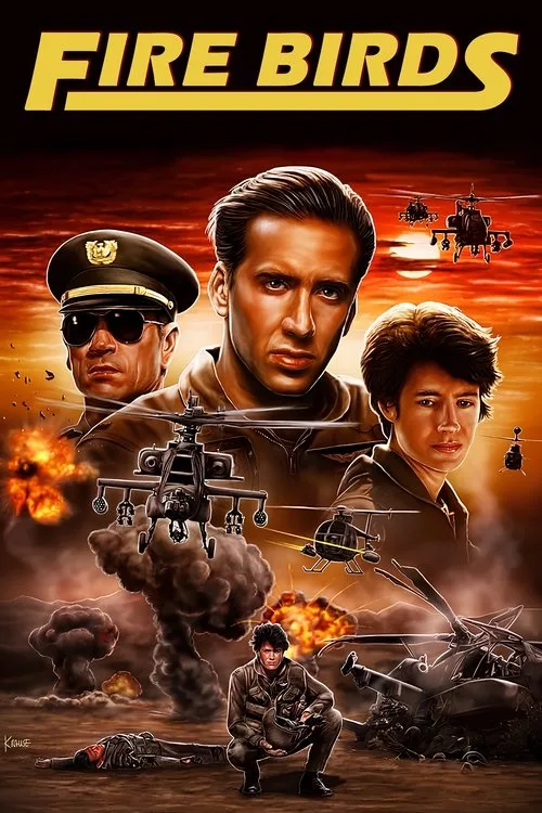 Fire Birds (1990) poster