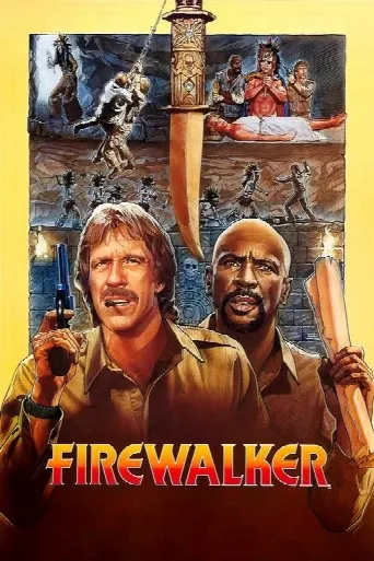 Firewalker (1986) poster