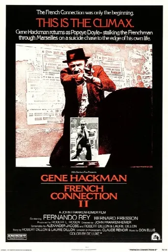 French Connection II (1975) poster