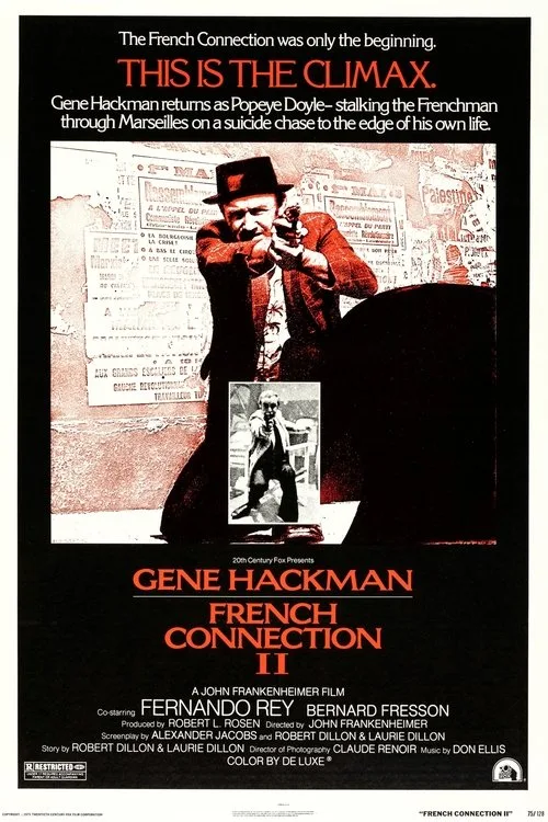 French Connection II (1975) poster