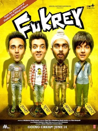 Fukrey (2013) poster