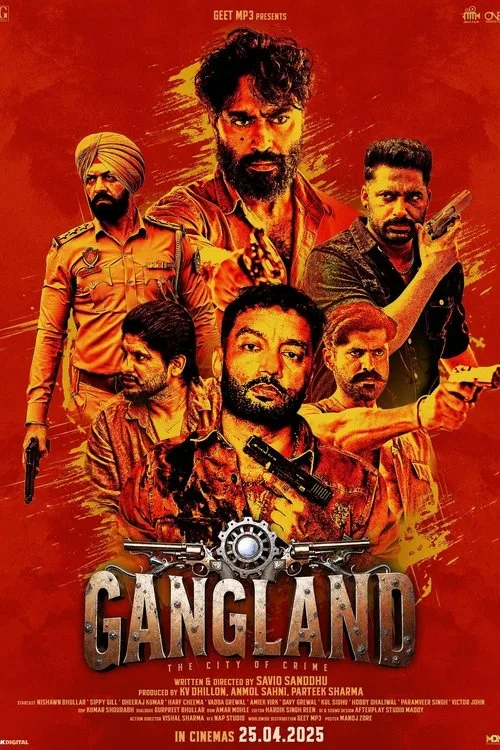 Gangland: The City of Crime (2025) poster