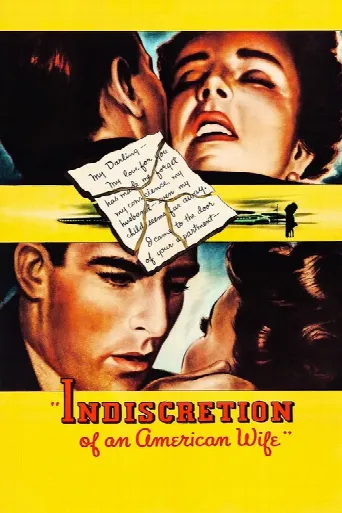 Indiscretion of an American Wife (1953) poster