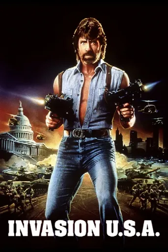 Invasion U.S.A. (1985) poster