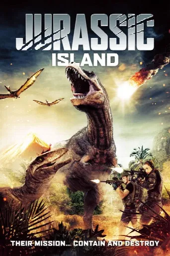 Jurassic Island (2022) poster