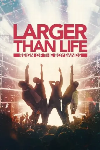 Larger than Life: Reign of the Boybands (2024) poster