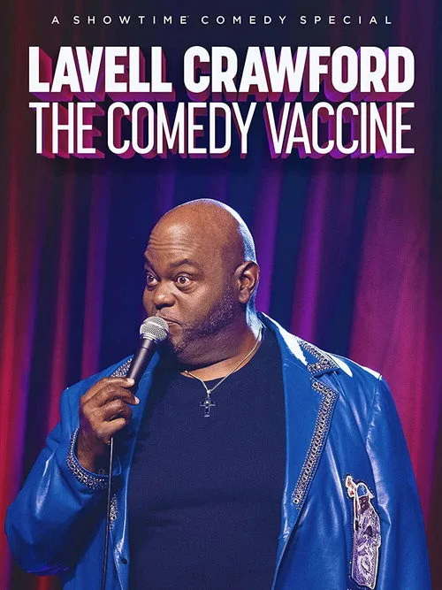 Lavell Crawford The Comedy Vaccine (2021) poster