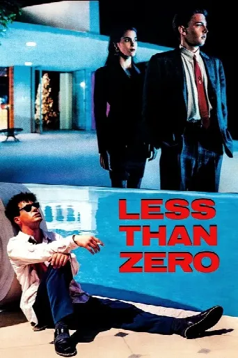 Less than Zero (1987) poster