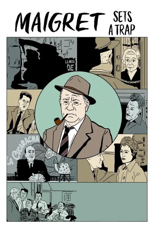 Watch Maigret Sets a Trap (1958) online free - poster
