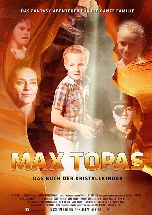 Watch Max Topas: The Book of the Crystal Children (2018) online free - poster