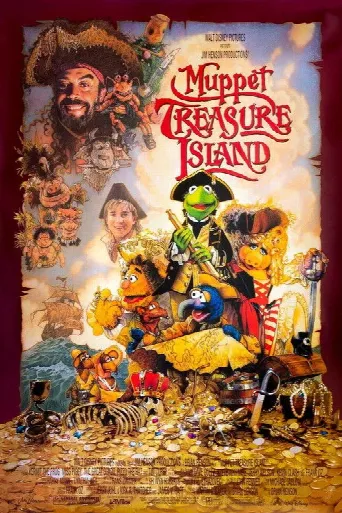 Muppet Treasure Island (1996) poster