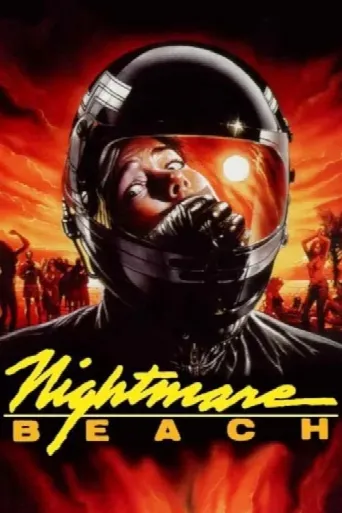 Nightmare Beach (1989) poster