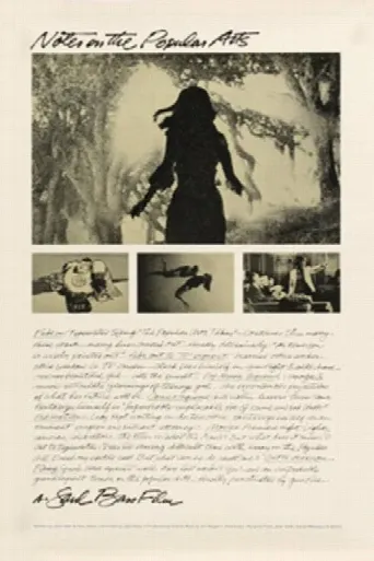 Notes on the Popular Arts (1978) poster