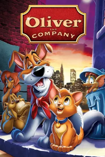 Oliver & Company (1988) poster