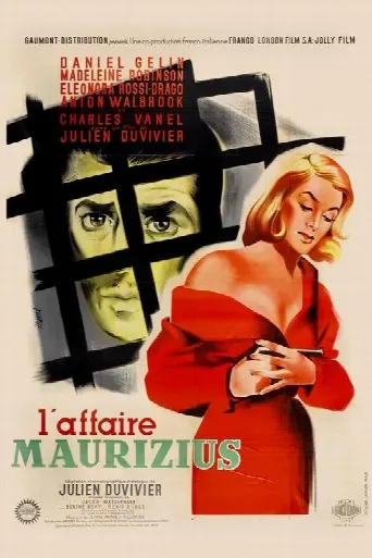 On Trial (1954) poster
