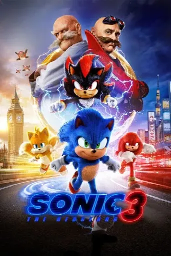 Sonic the Hedgehog 3 (2024) poster