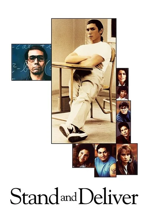 Stand and Deliver (1988) poster