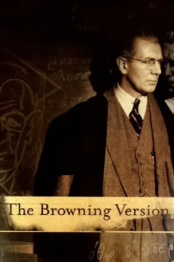 The Browning Version (1951) poster