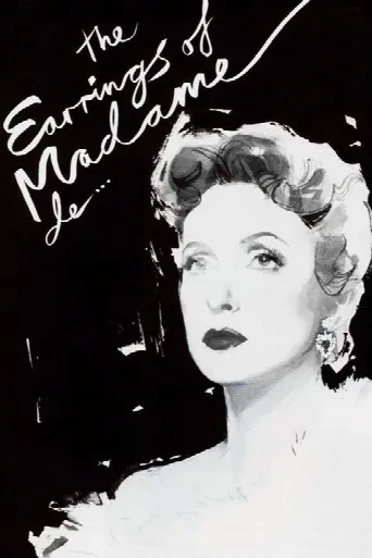 The Earrings of Madame de... (1953) poster