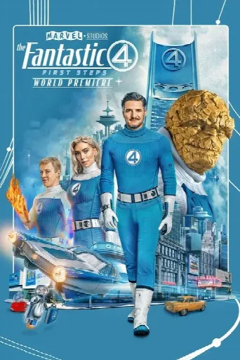 The Fantastic Four: First Steps (2025) poster