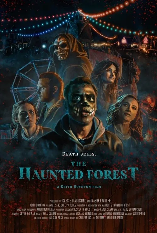 Watch The Haunted Forest (2025) online free - poster