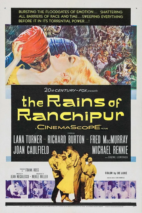 The Rains of Ranchipur (1955) poster