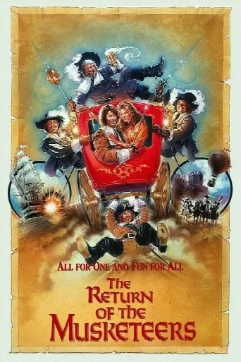 The Return of the Musketeers (1989) poster