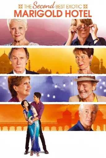 The Second Best Exotic Marigold Hotel (2015) poster