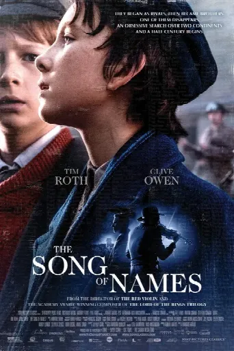 The Song of Names (2019) poster