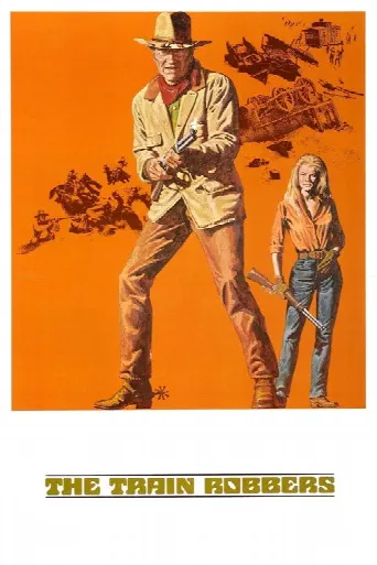 The Train Robbers (1973) poster