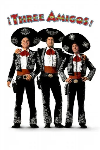 ¡Three Amigos! (1986) poster