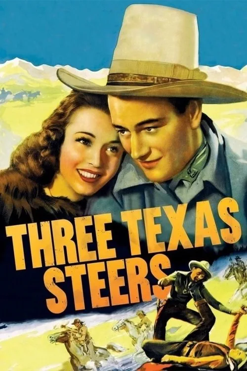 Watch Three Texas Steers (1939) online free - poster