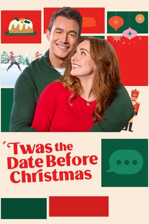 Watch 'Twas the Date Before Christmas (2024) online free - poster