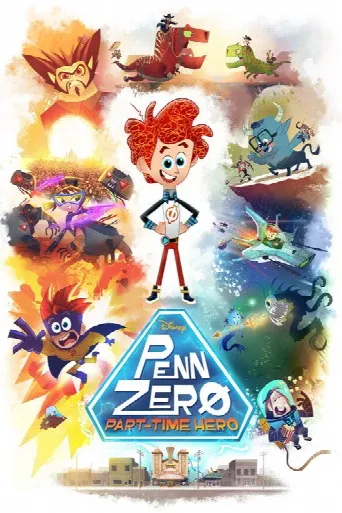 Penn Zero: Part-Time Hero (2014) poster