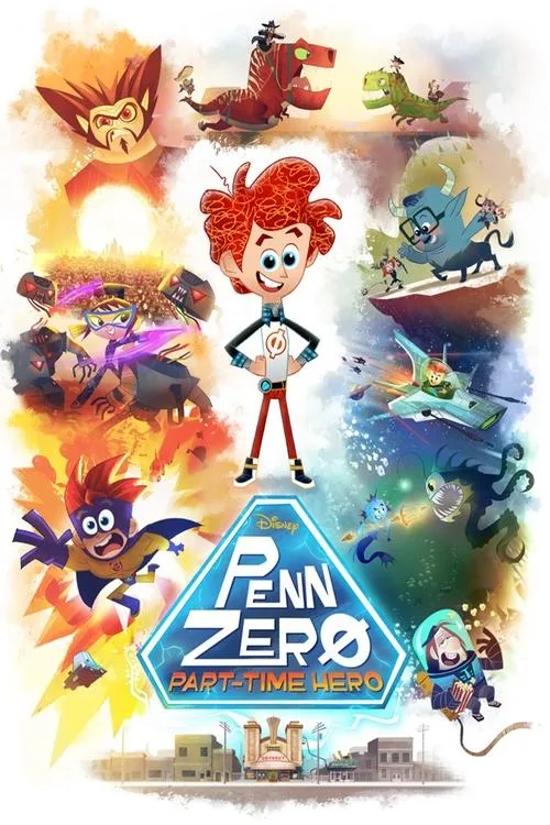 Penn Zero: Part-Time Hero (2014) poster