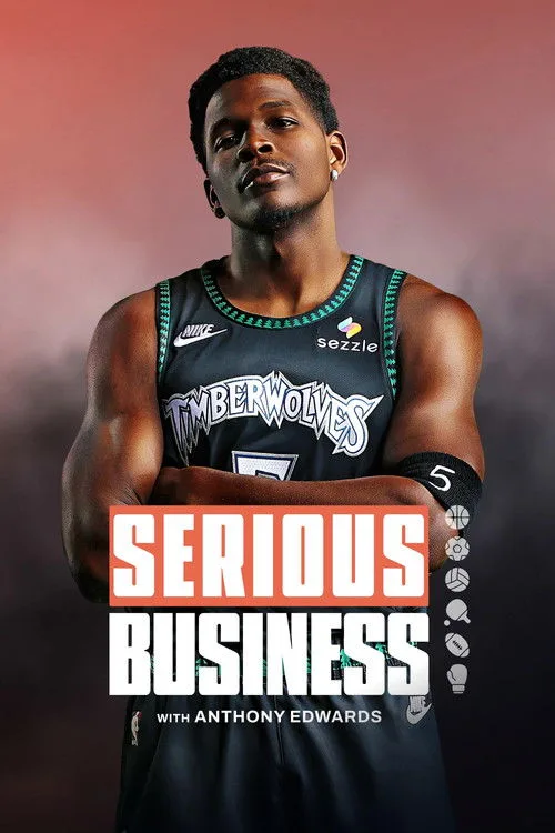 Watch Serious Business with Anthony Edwards (2025) online free - poster