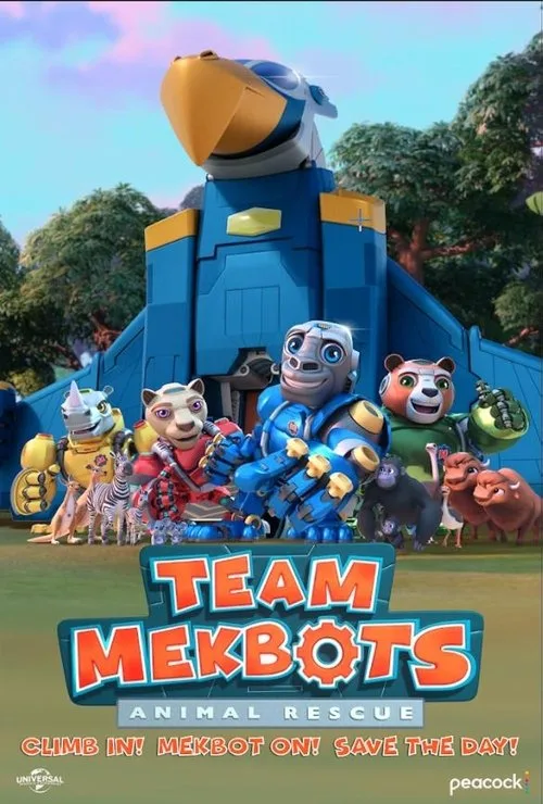 Watch Team Mekbots Animal Rescue (2025) online free - poster